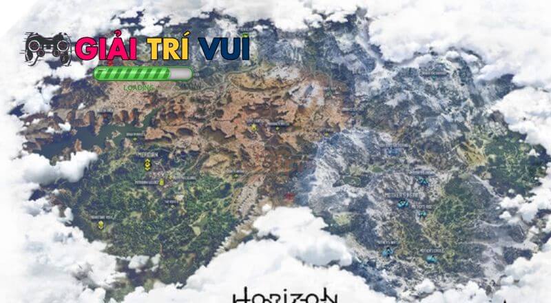 Bản đồ thế giới Horizon Zero Dawn