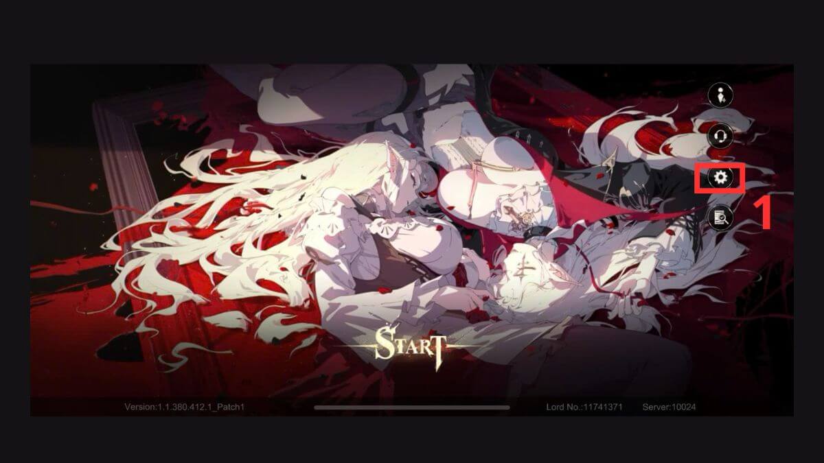 Cách đăng ký và chơi Silver and Blood bước 1