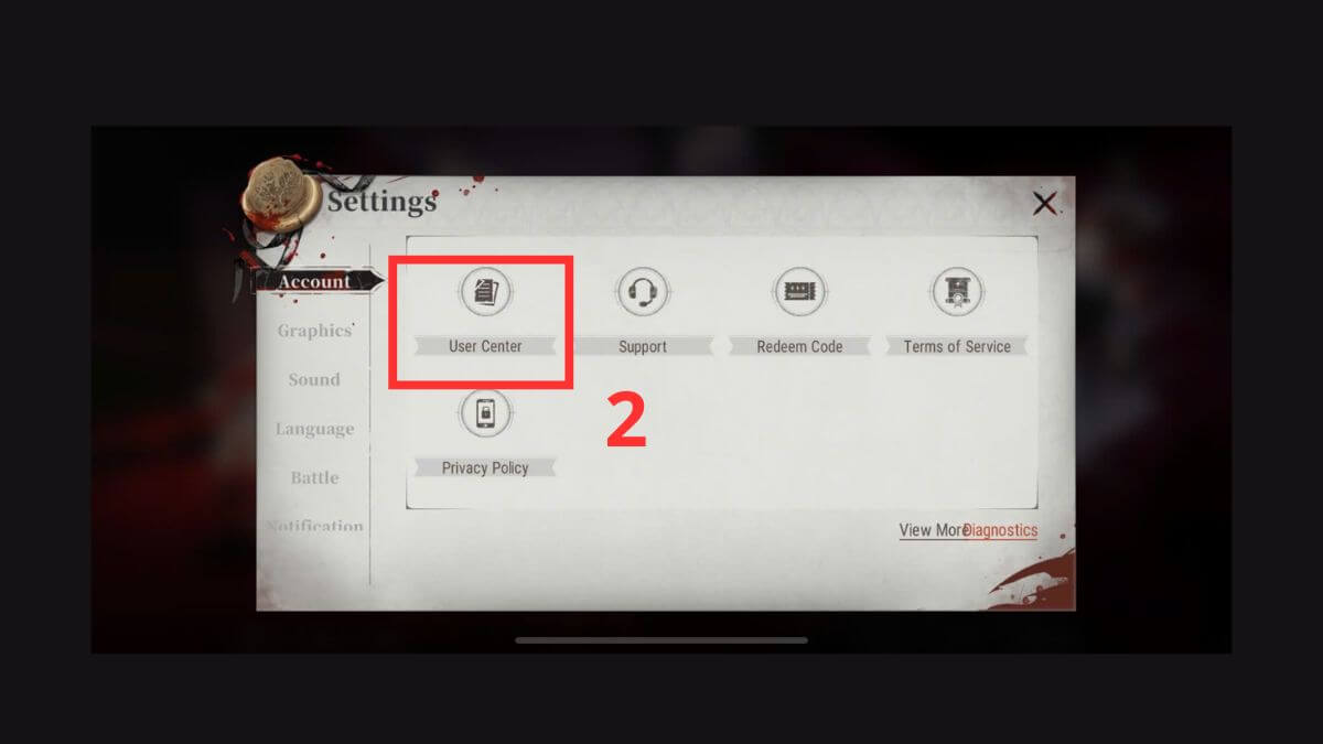 Cách đăng ký và chơi Silver and Blood bước 2
