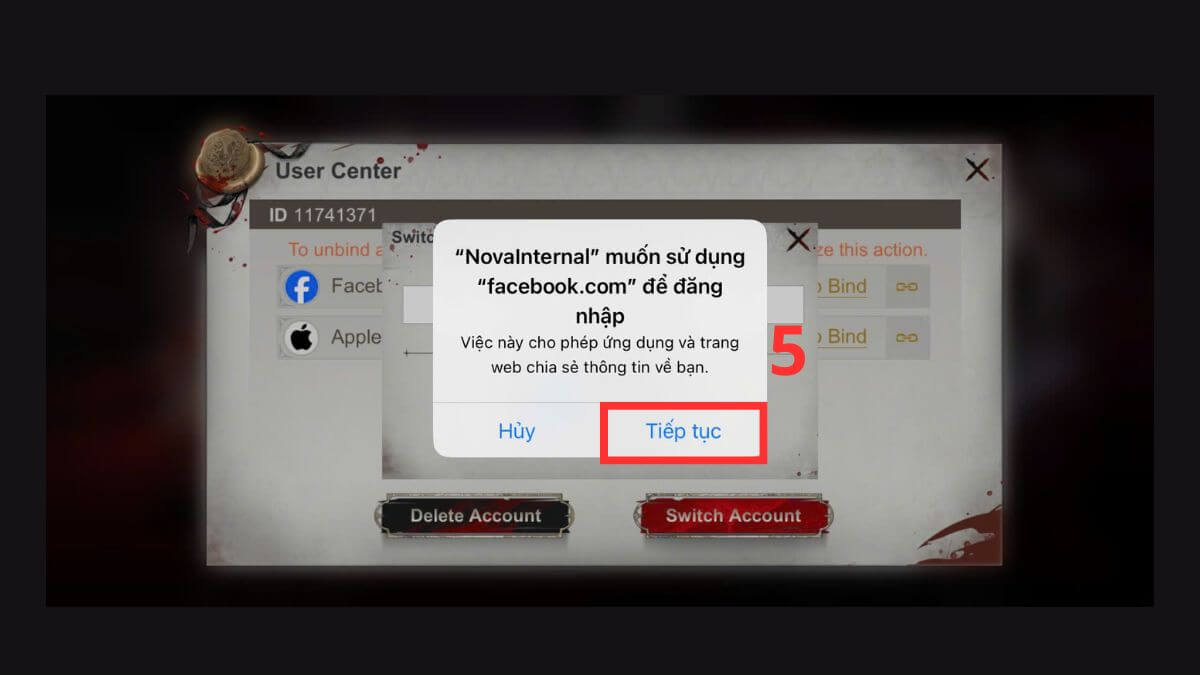 Cách đăng ký và chơi Silver and Blood bước 5