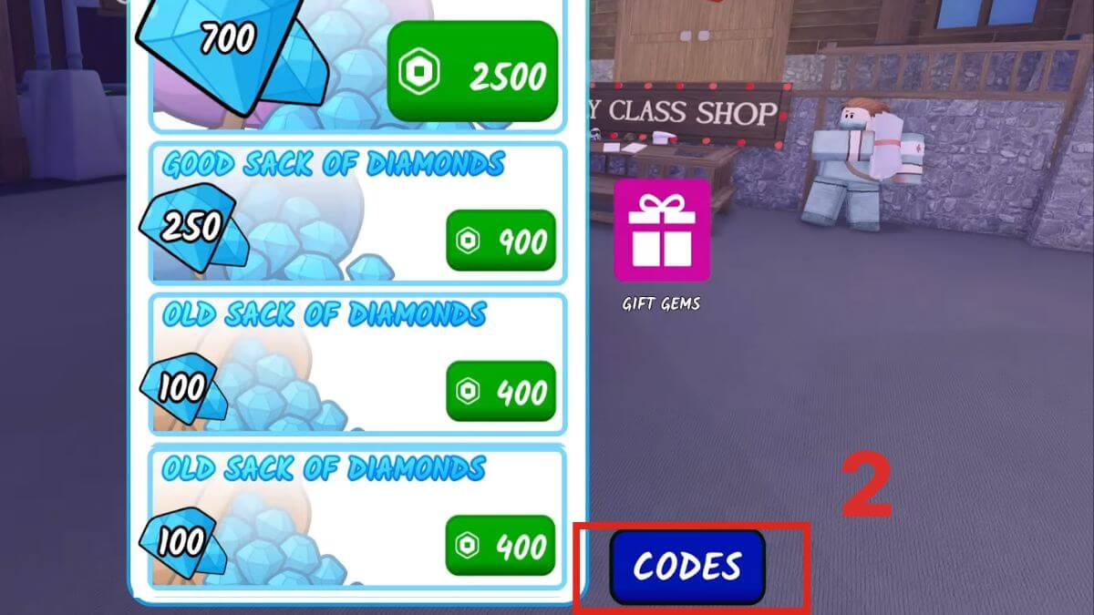 Cách sử dụng Code 99 Nights in the Forest bước 2