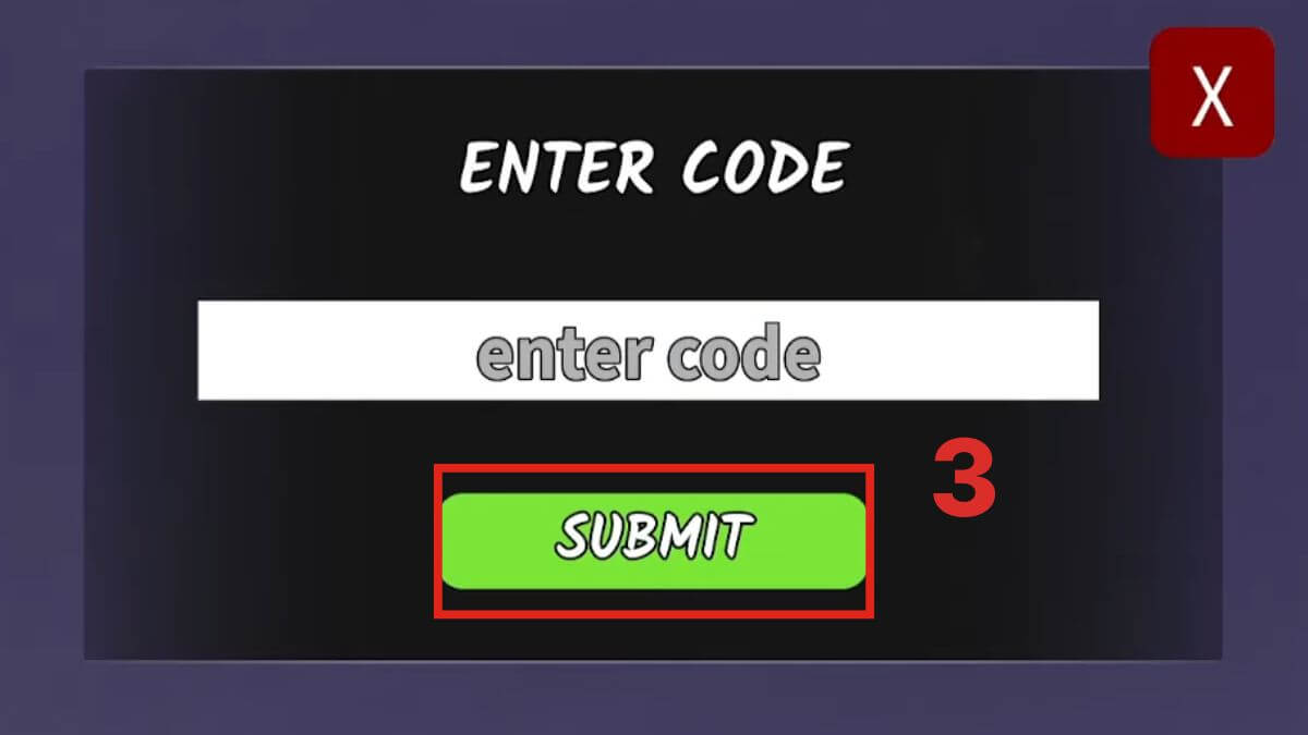 Cách sử dụng Code 99 Nights in the Forest bước 3