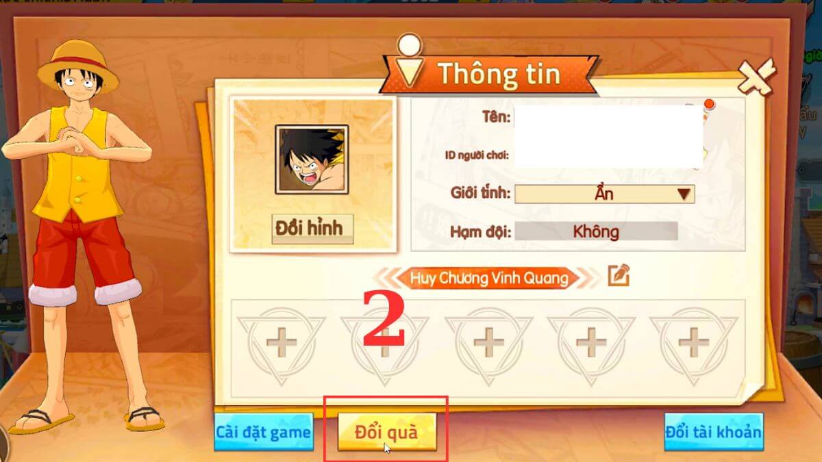 Cách sử dụng Code Haki Huyền Thoại bước 2