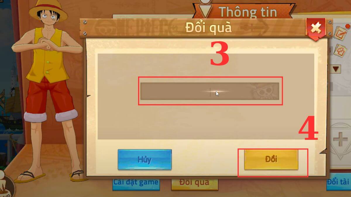 Cách sử dụng Code Haki Huyền Thoại bước 3