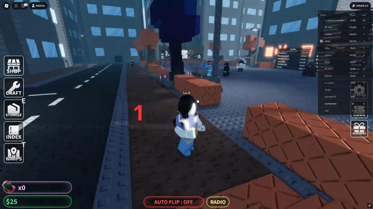 Cách sử dụng Code Heads Please bước 1