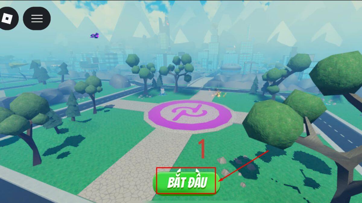 Cách sử dụng code Heroes Online World bước 1