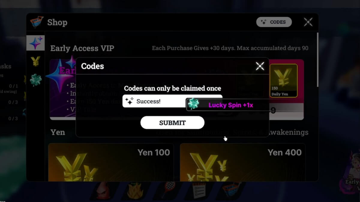 Cách sử dụng Code Racket Rivals bước 5