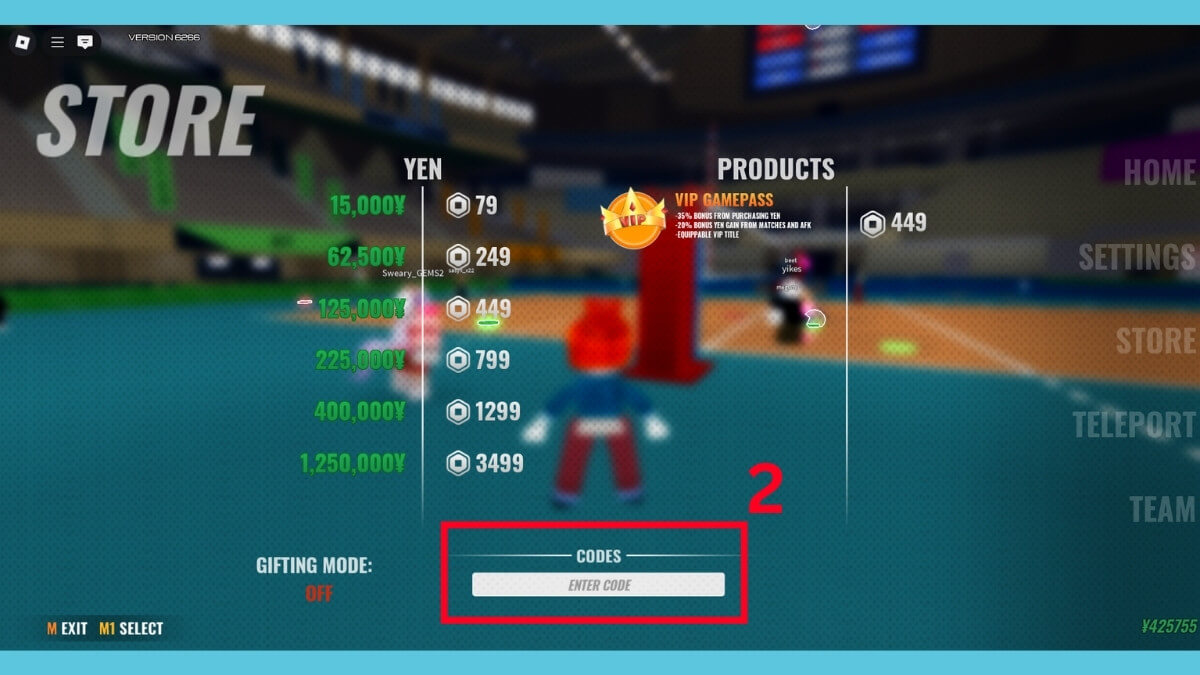 Cách sử dụng Code Spiked Roblox bước 2