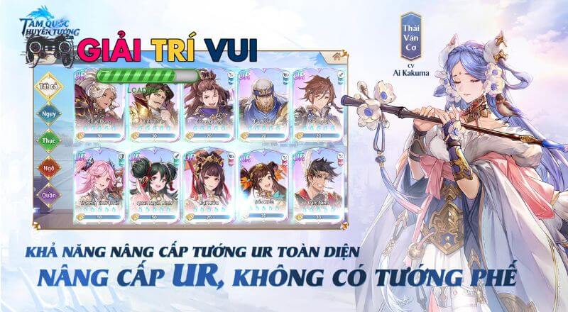 Gameplay độc đáo: Không có tướng phế