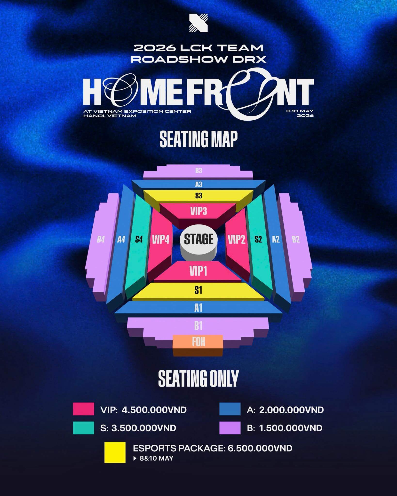 Giá vé của DRX khiến cộng đồng bức xúc.