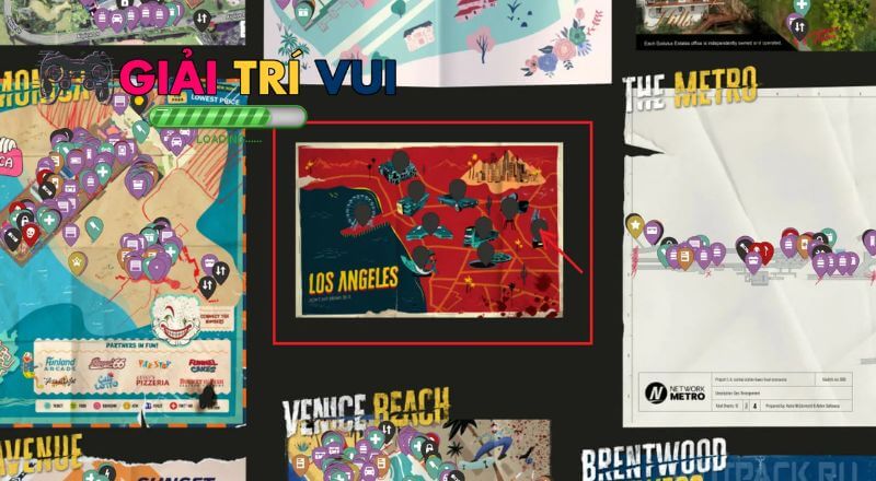 Hệ thống bản đồ và tài nguyên của Dead Island 2