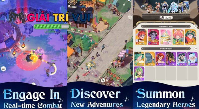 Hệ thống nhiệm vụ và tương tác nhân vật