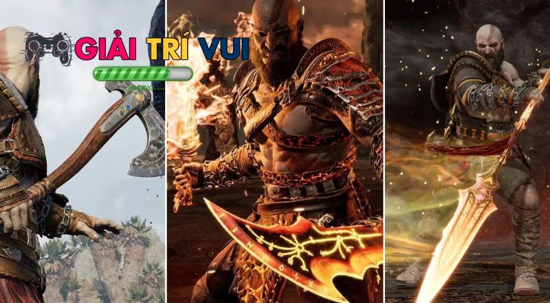 Hệ thống vũ khí trong God Of War Ragnarok