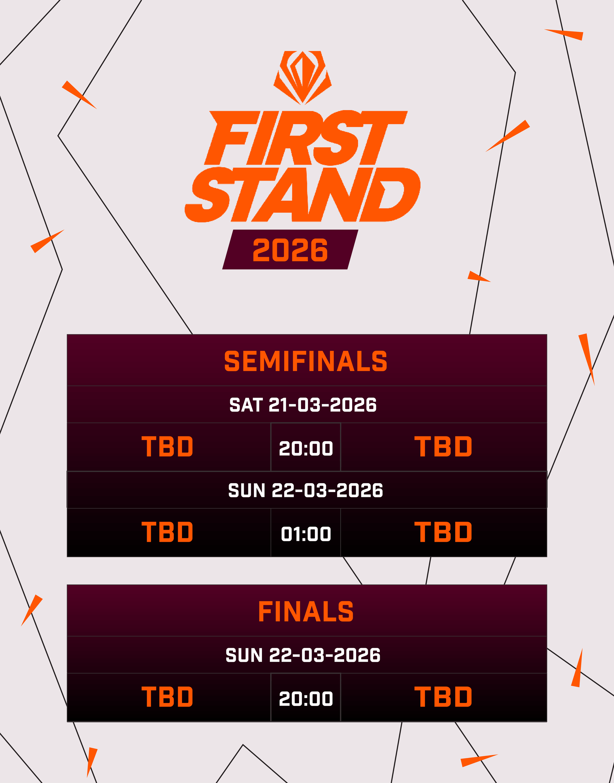 Lịch thi đấu First Stand 2026 chuẩn và mới nhất 3