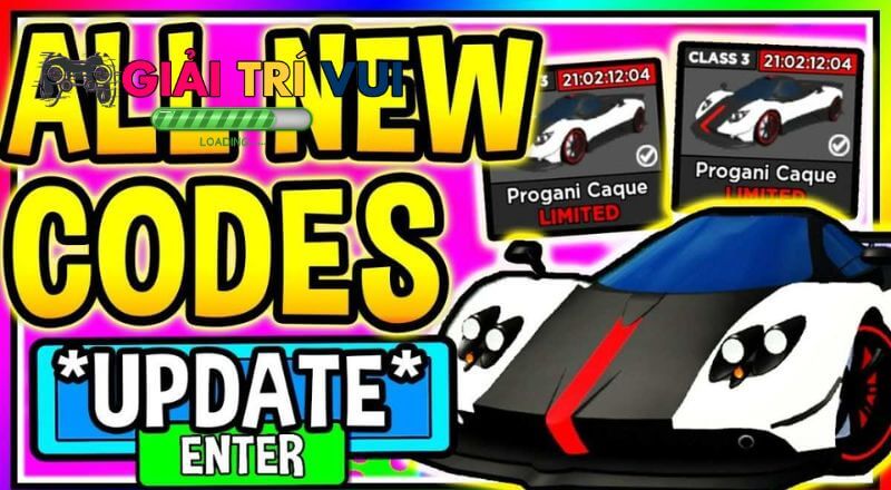 Mã Code Car Battles mới nhất 2026 để nhận quà đua xe cực dễ