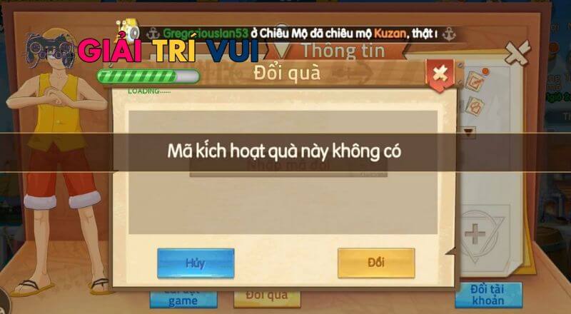 Nguyên nhân khi nhập Code Haki Huyền Thoại không được