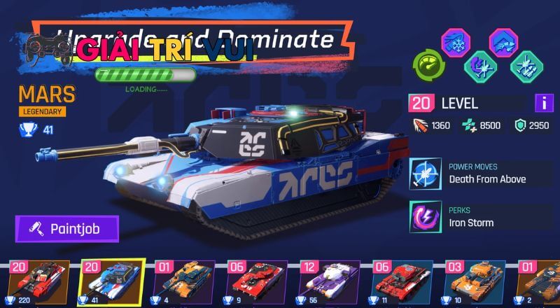 Xe tăng đa dạng – Mỗi trận chiến đều độc đáo