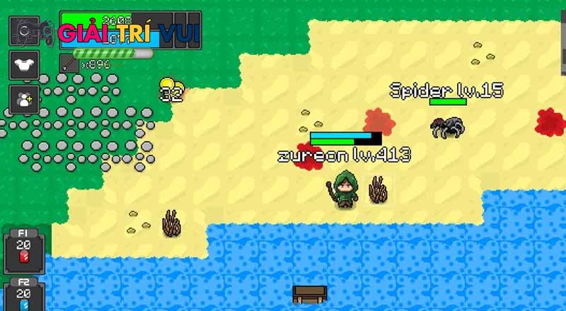 Zureon Online – MMORPG 2D & đồ họa pixel độc lạ trên mobile