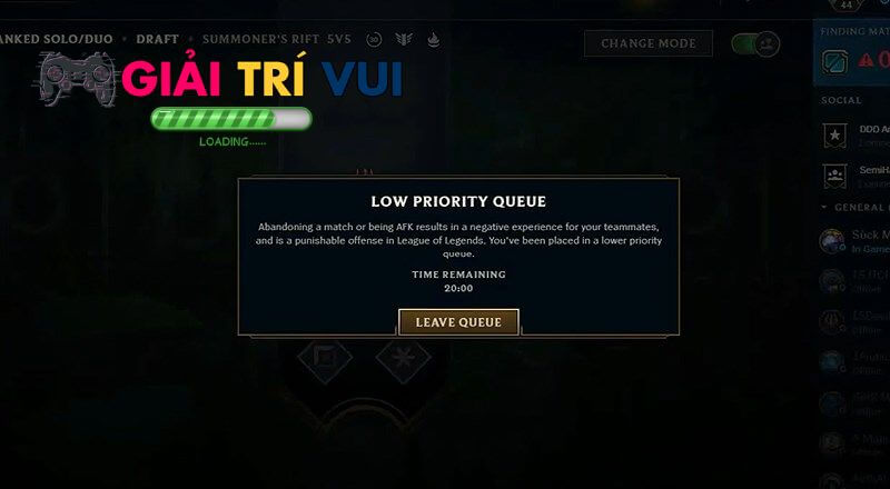 Riot Games cập nhật tính năng mới liên quan đến Vấn nạn AFK Liên Minh Huyền Thoại